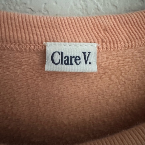 Clare V Oui Graphic Sweatshirt - S - Picture 4 of 7